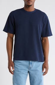 Lucky Brand Textured Boxy Knit T-Shirt