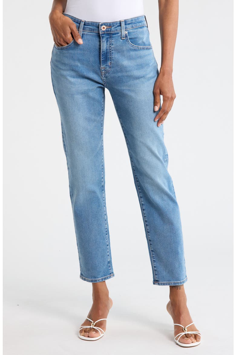 Ex-Boyfriend Slouchy Slim Ankle Jeans, Main, color, DAYLIGHT