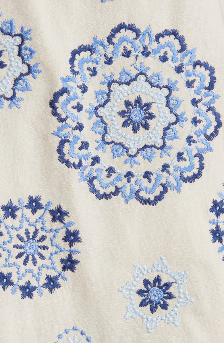 Masai Copenhagen Nynki Embroidered Dress, Alternate, color, Nebulas Blue