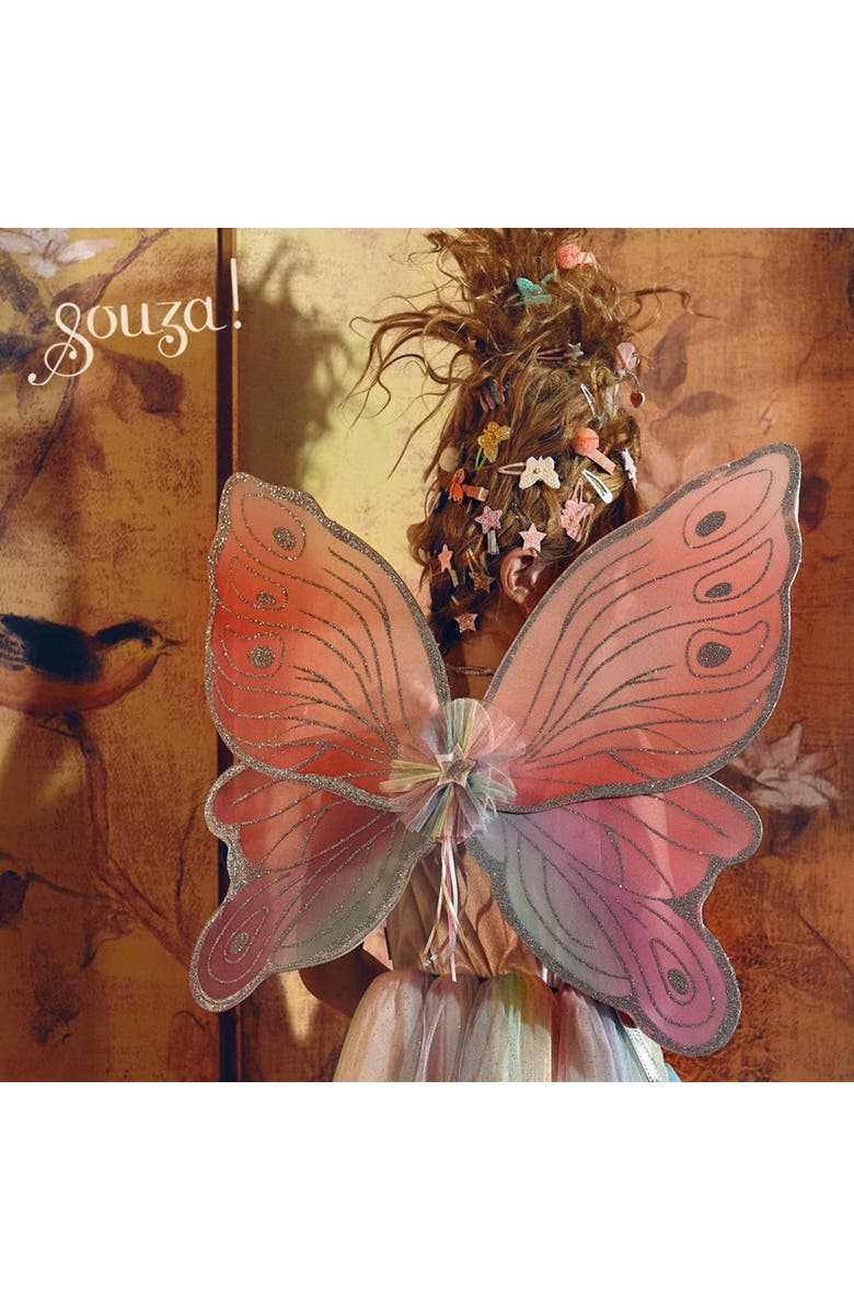 Souza Louanne Fairy Costume, Dress and Wings Set, Alternate, color, Pink