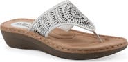 CLIFFS BY WHITE MOUNTAIN Cienna Thong Comfort Sandal