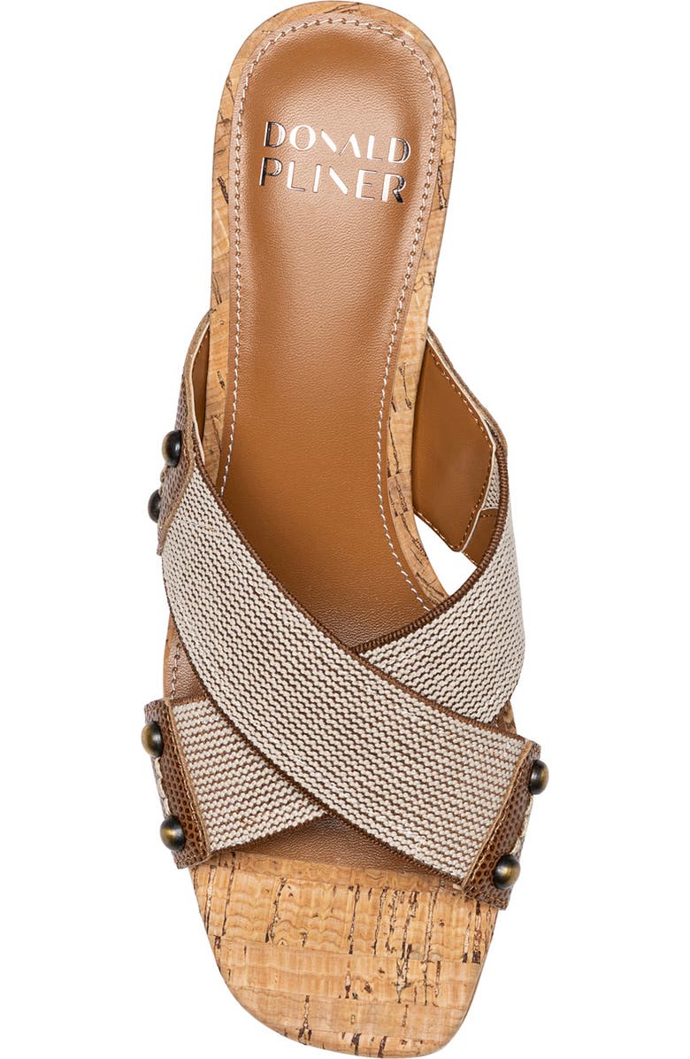 Donald Pliner Kenna Mule Sandal, Alternate, color, Saddle