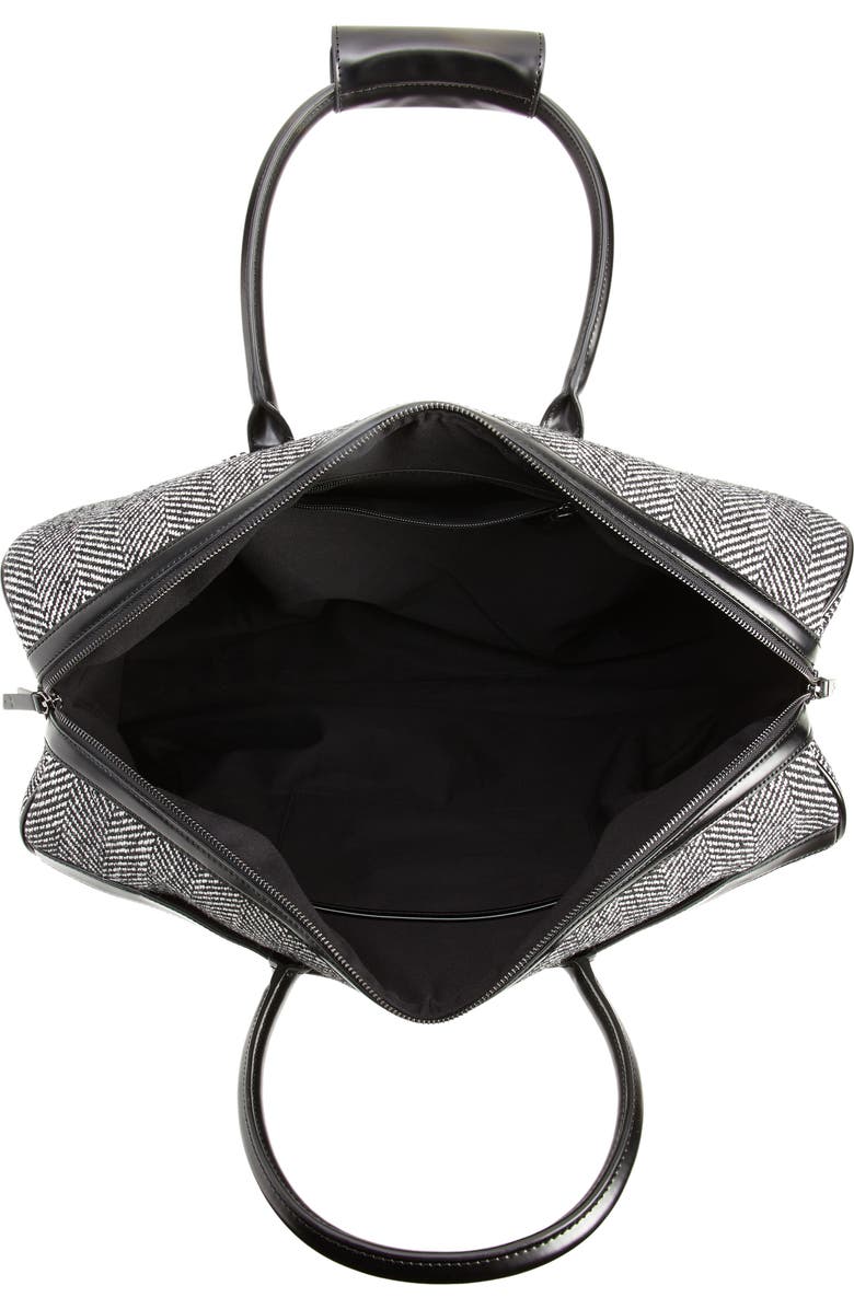 Ted Baker London Herringbone Holdall Bag, Alternate, color,