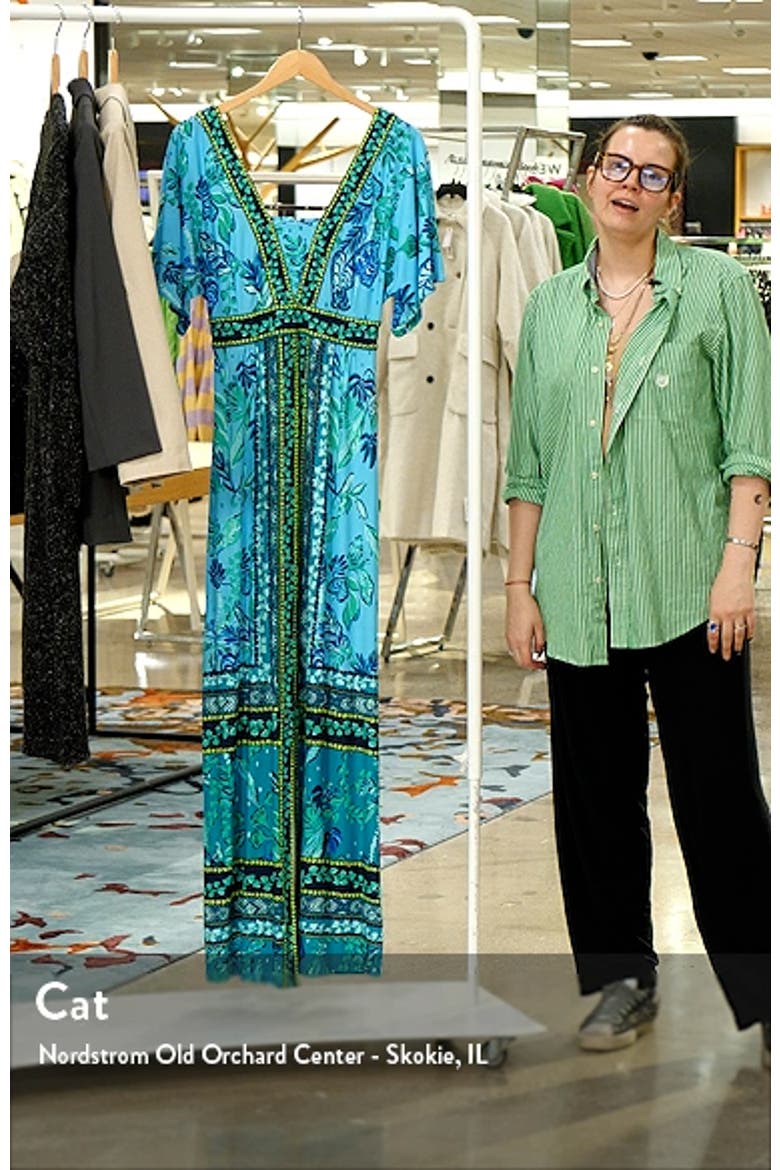 Ilia Floral Maxi Dress video