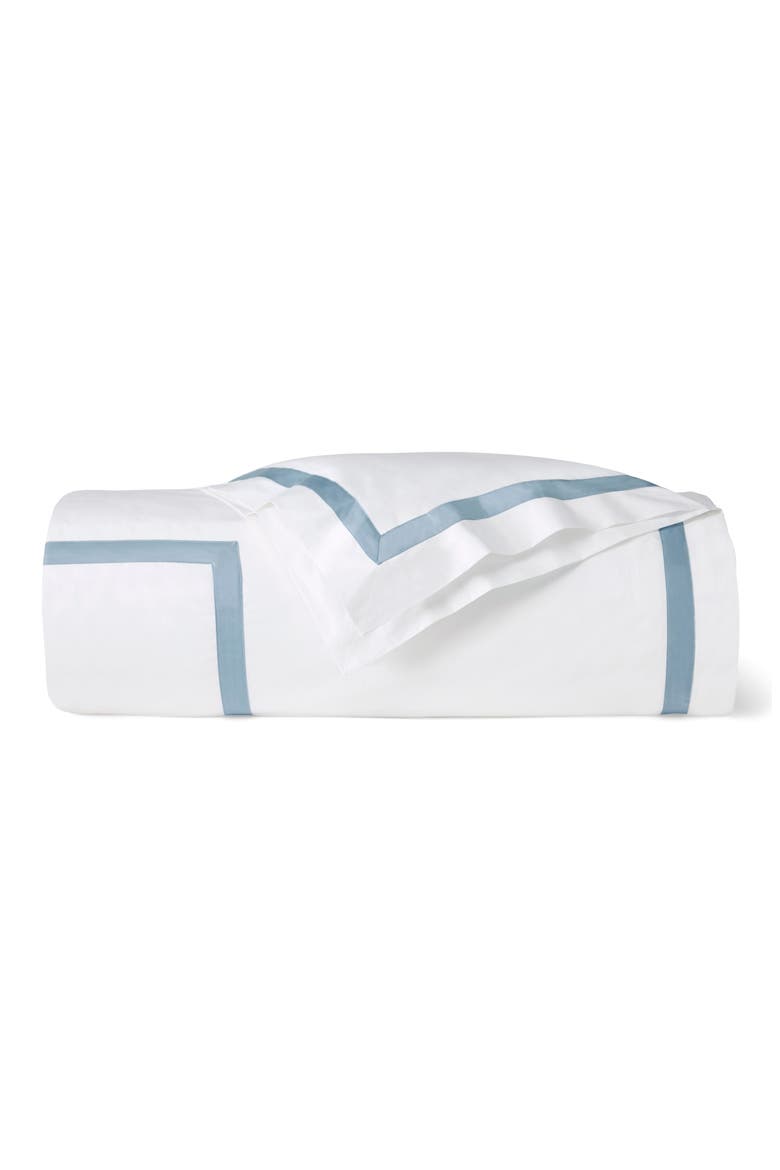 Estate Duvet Cover, Main, color, WHITE/ SEA