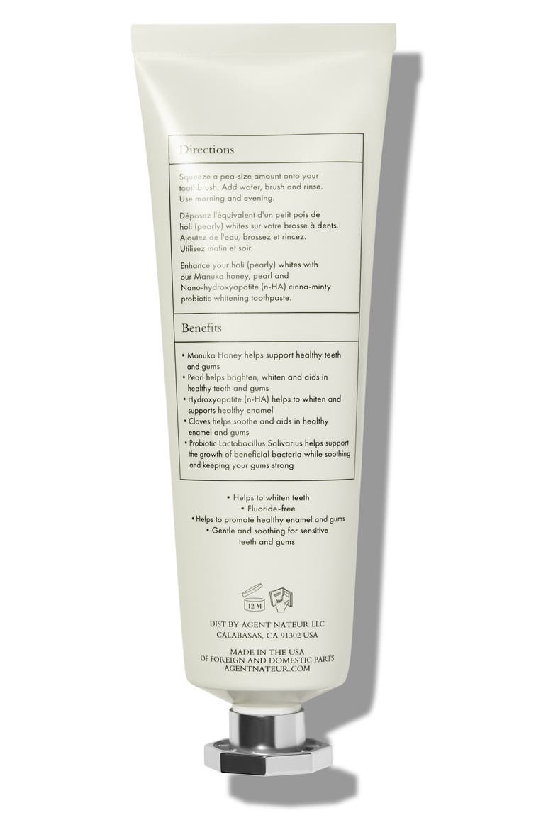 Holi Pearly Whites Cinna-Mint Toothpaste, Alternate, color, NO COLOR