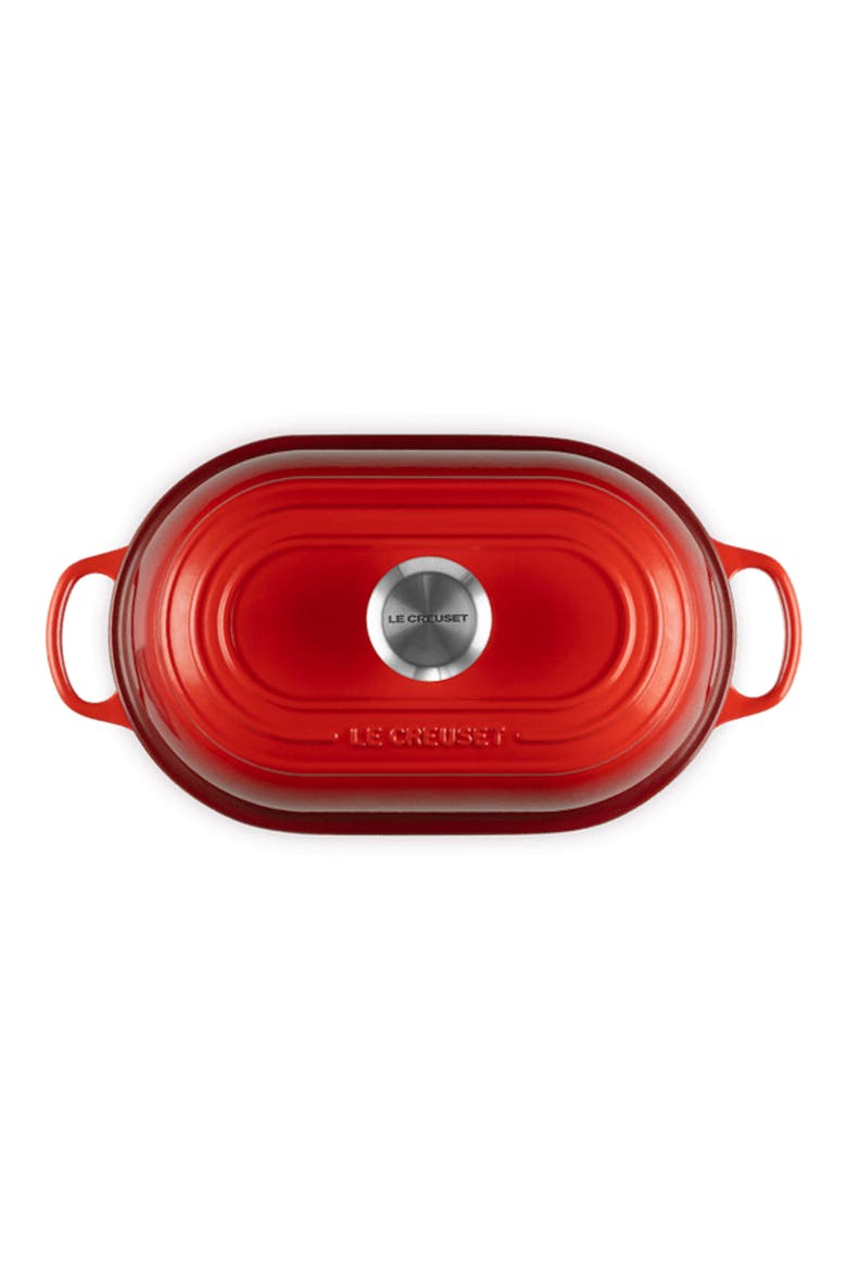 Signature Cast Iron Bread Oven, Alternate, color, CERISE