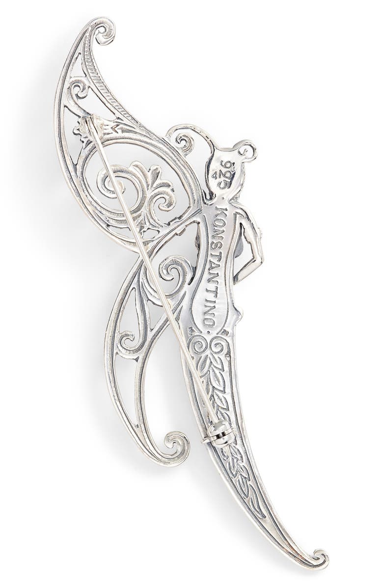 Konstantino Santorini Butterfly Pin, Alternate, color,