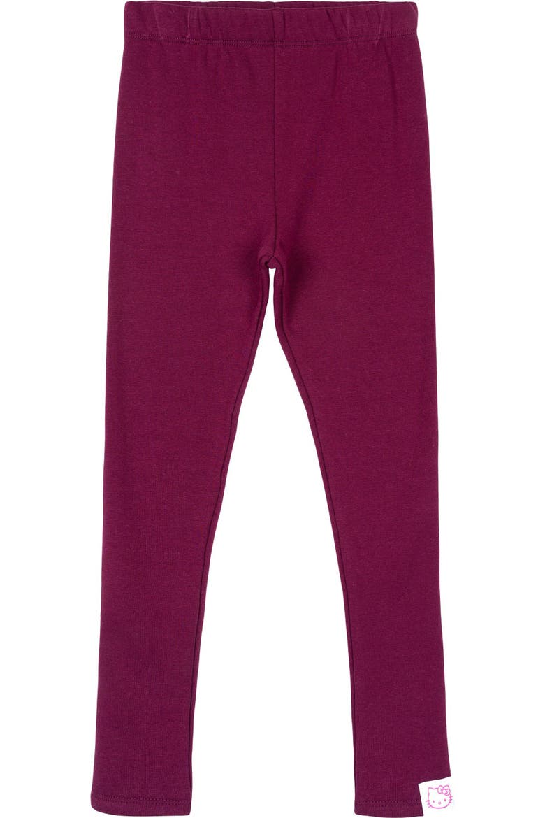 Fleece Sweatshirt and Leggings Set, Alternate, color, Hello Kitty Pink Plum