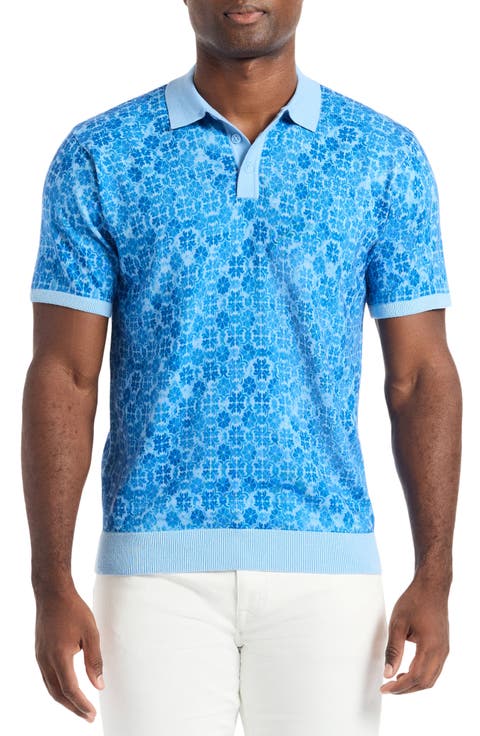 Johnny Collar Cotton Knit Polo