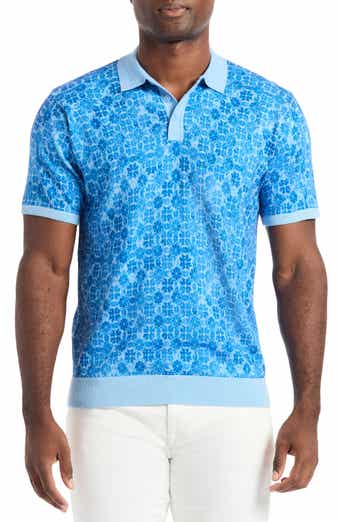 Robert Graham Johnny Collar Cotton Knit Polo