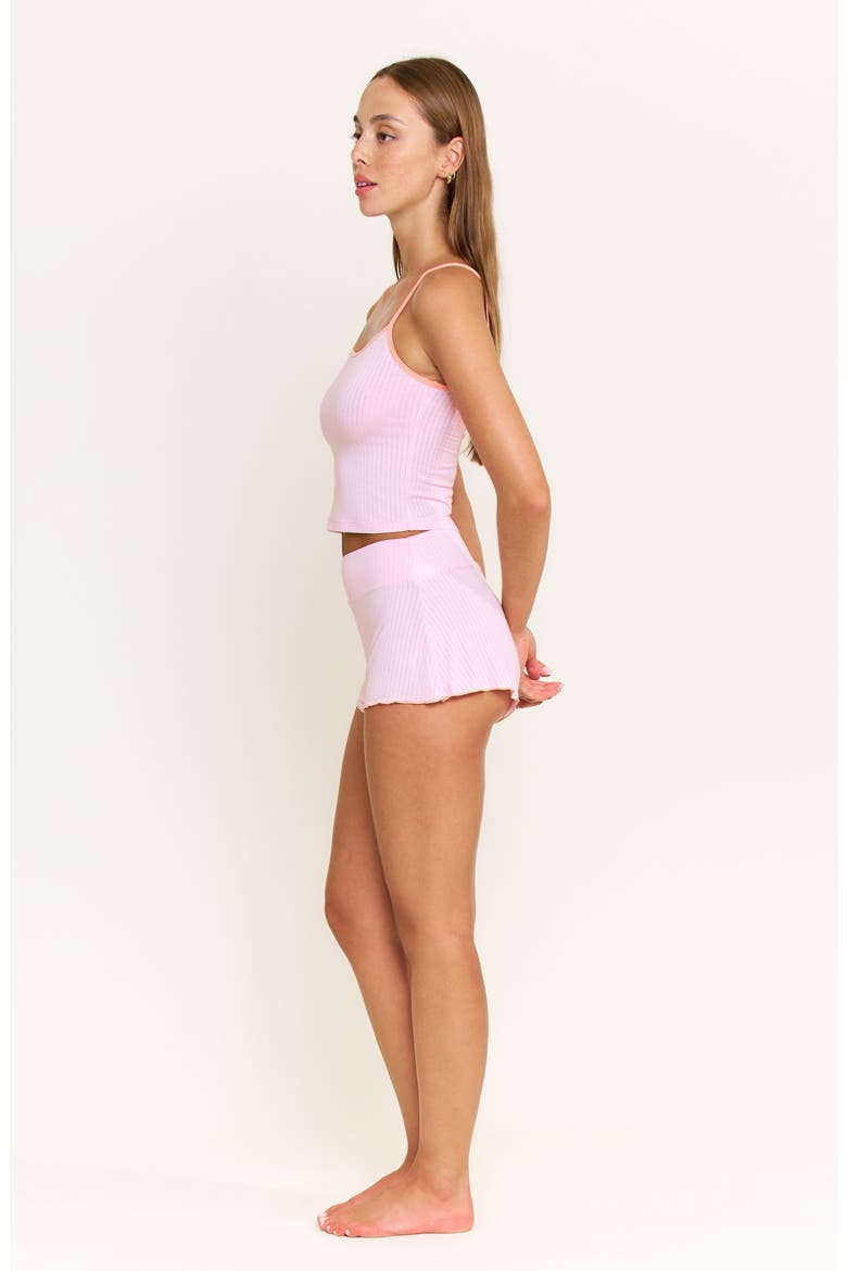 Janelle Short Pajamas, Alternate, color, BAJA PINK