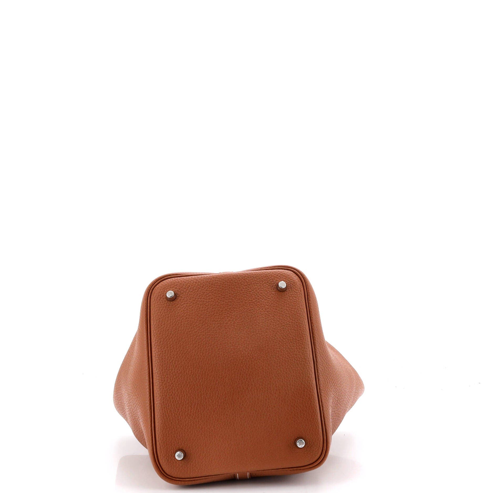 Pre-Owned Hermes Eclat Picotin Lock Bag Clemence MM, Alternate, color, Gold