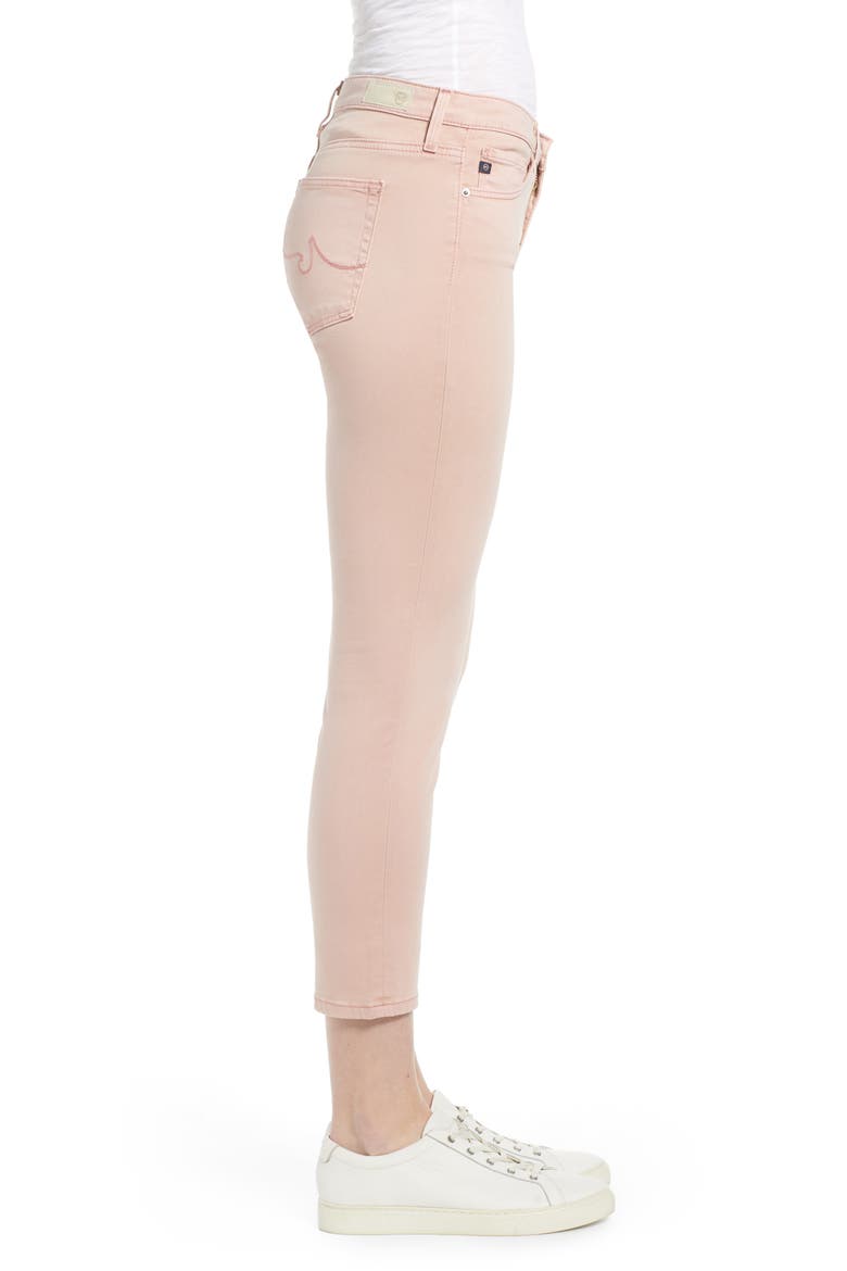 The Prima Mid Rise Crop Cigarette Jeans, Alternate, color, SULFUR MISTY MAUVE