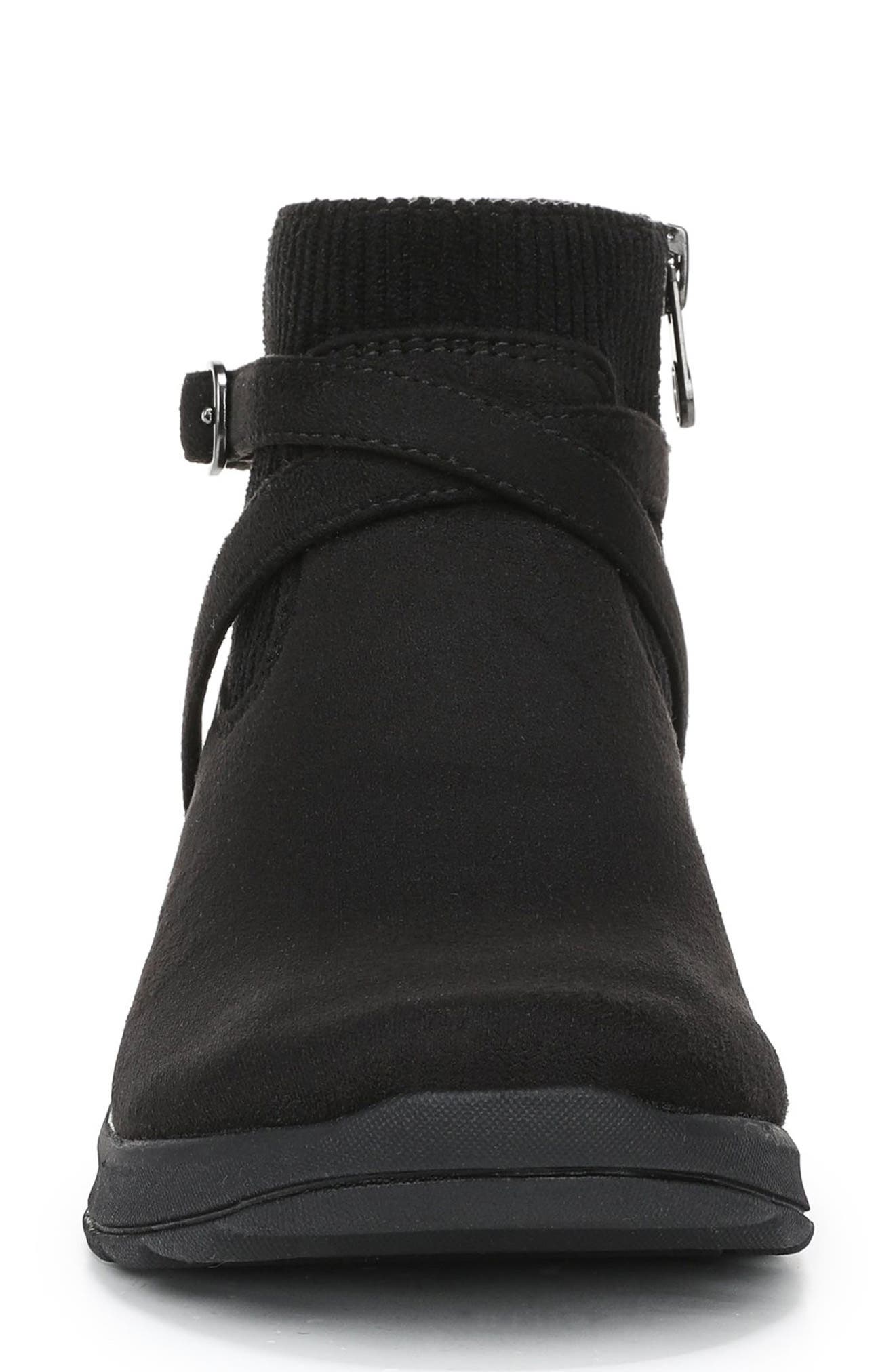 LifeStride Gates Wedge Bootie, Alternate, color, Black