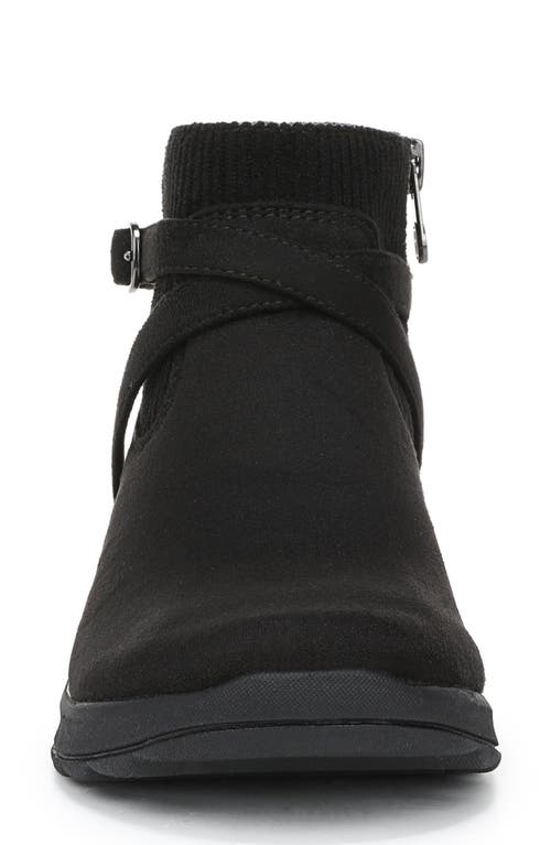 Lifestride Gates Wedge Bootie In Black