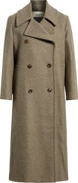Johnstons of Elgin Great Double Breasted Wool Coat