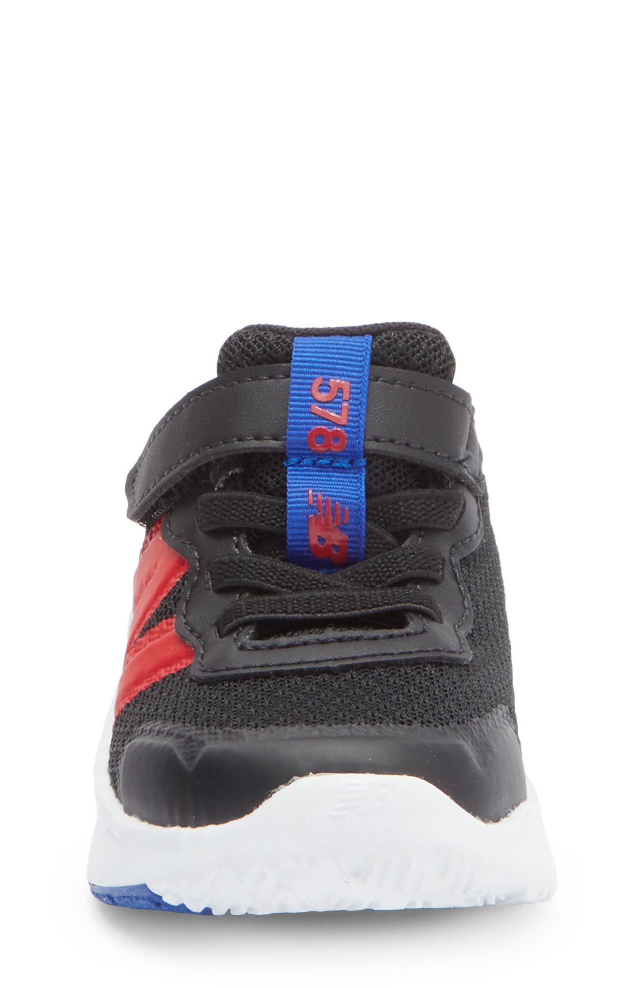 New Balance Kids' 578 Sneaker, Alternate, color, Black/ Team Red