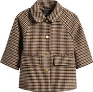 NEXT Kids' Houndstooth Coat