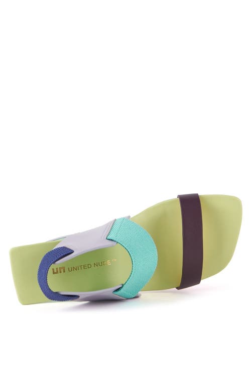United Nude Loop Reiki Hi Sandals In Multi