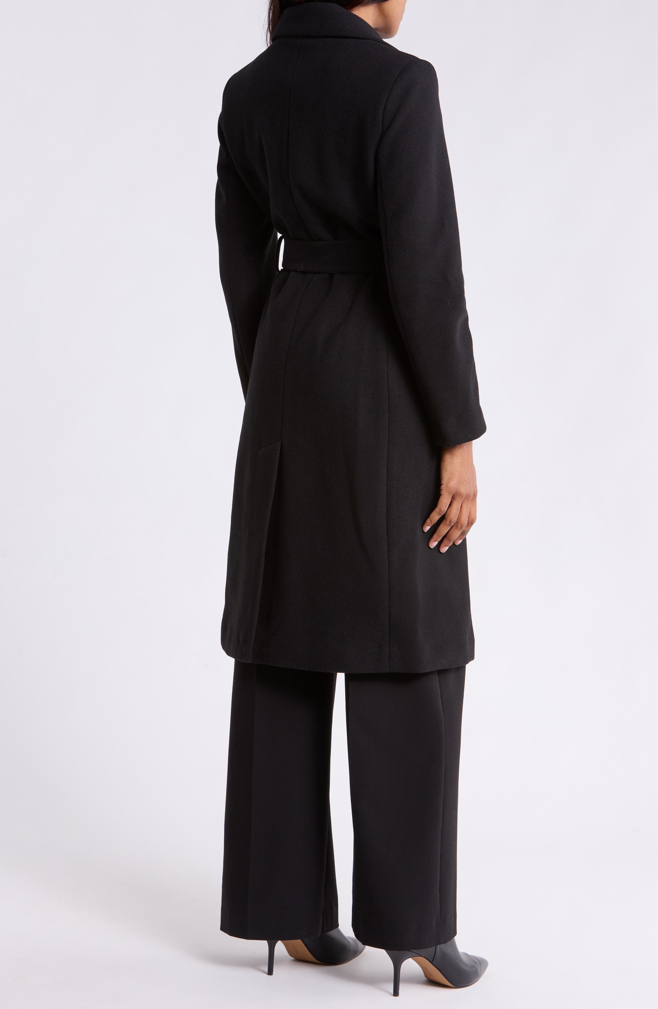 Belted Wrap Coat