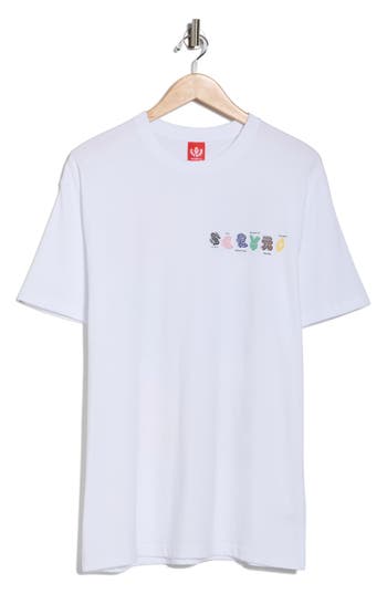 Icecream Cash Rules Graphic T-shirt In White