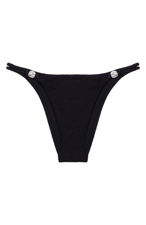 Vix Swimwear Firenze Kori Strappy Bikini Bottoms In Black