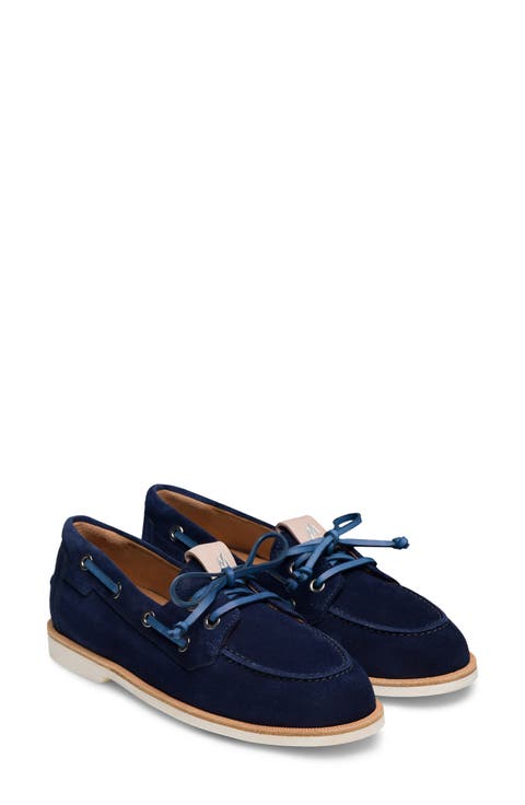 Marina Suede Boat Shoe (Women)
