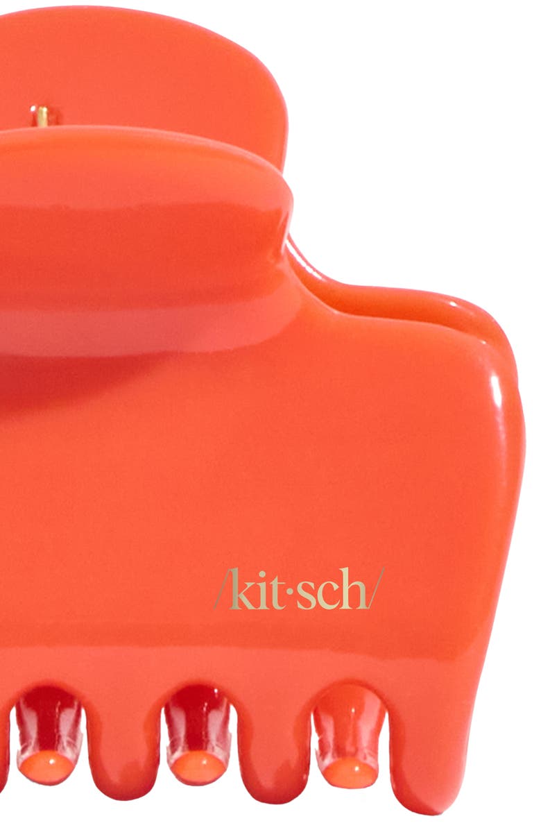 Kitsch Cherry Cloud Medium Claw Clip, Alternate, color, Cherry