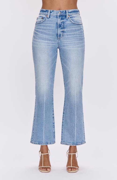 Pistola Ally Raw Step Hem High Waist Crop Bootcut Jeans
