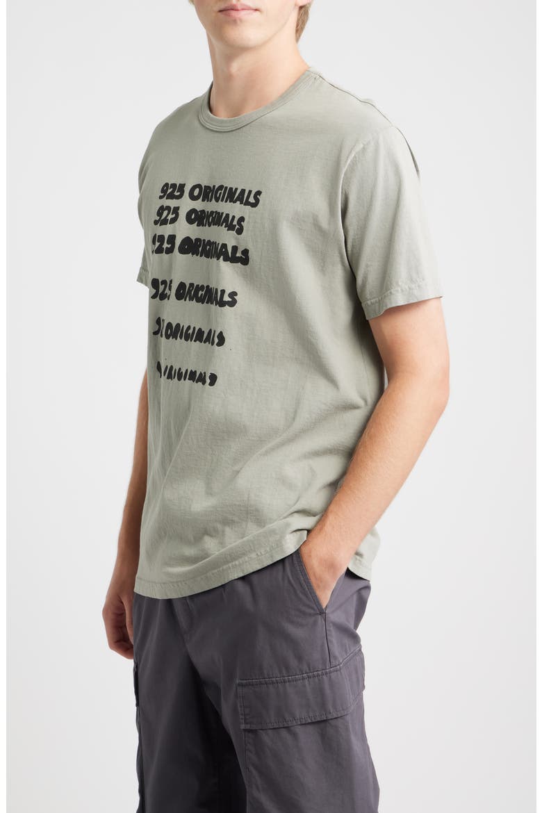 Hand Drawn Logo Graphic T-Shirt, Alternate, color, SHADOW