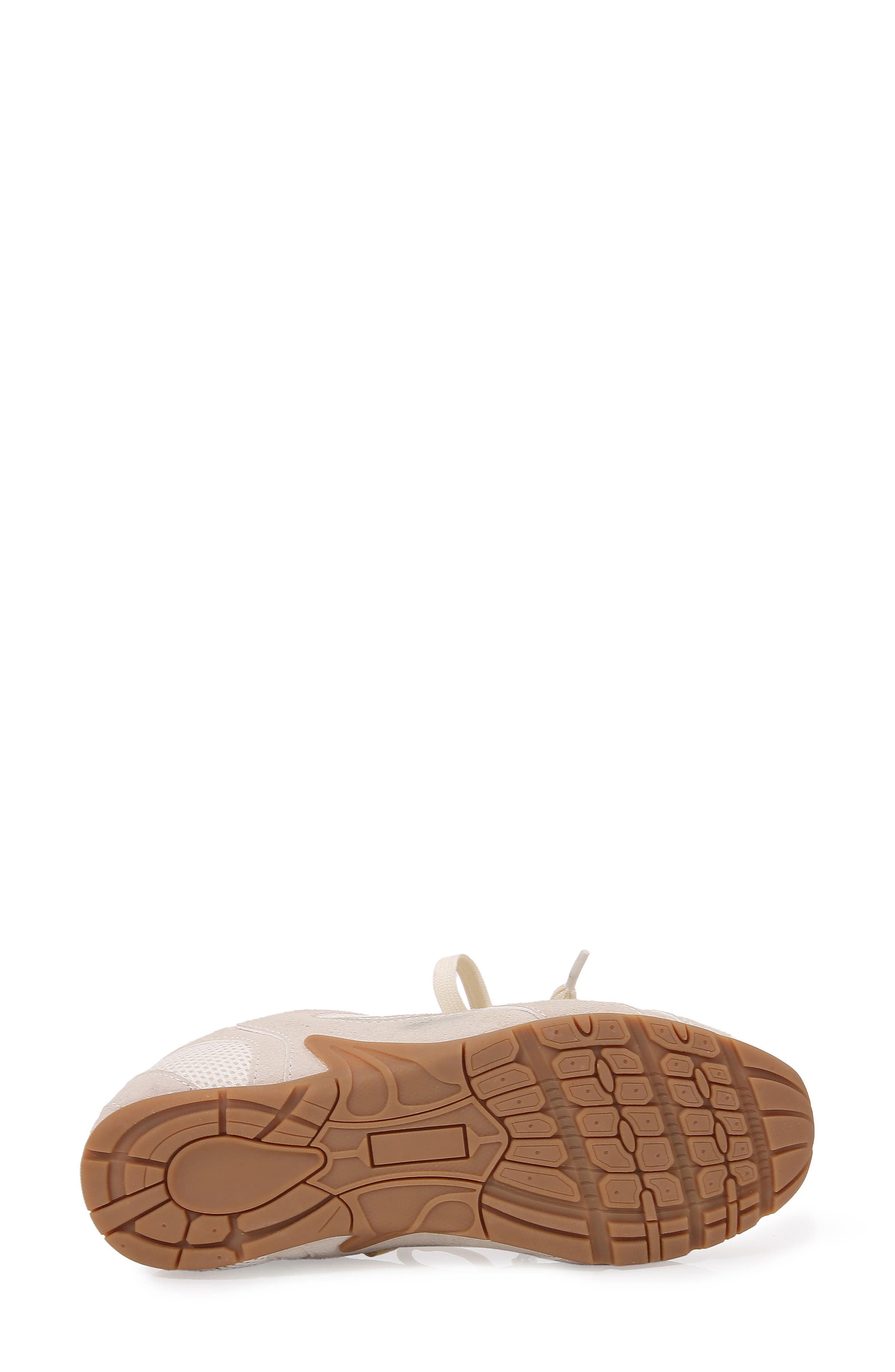 Lula Double Lace Sneaker, Alternate, color, BEIGE