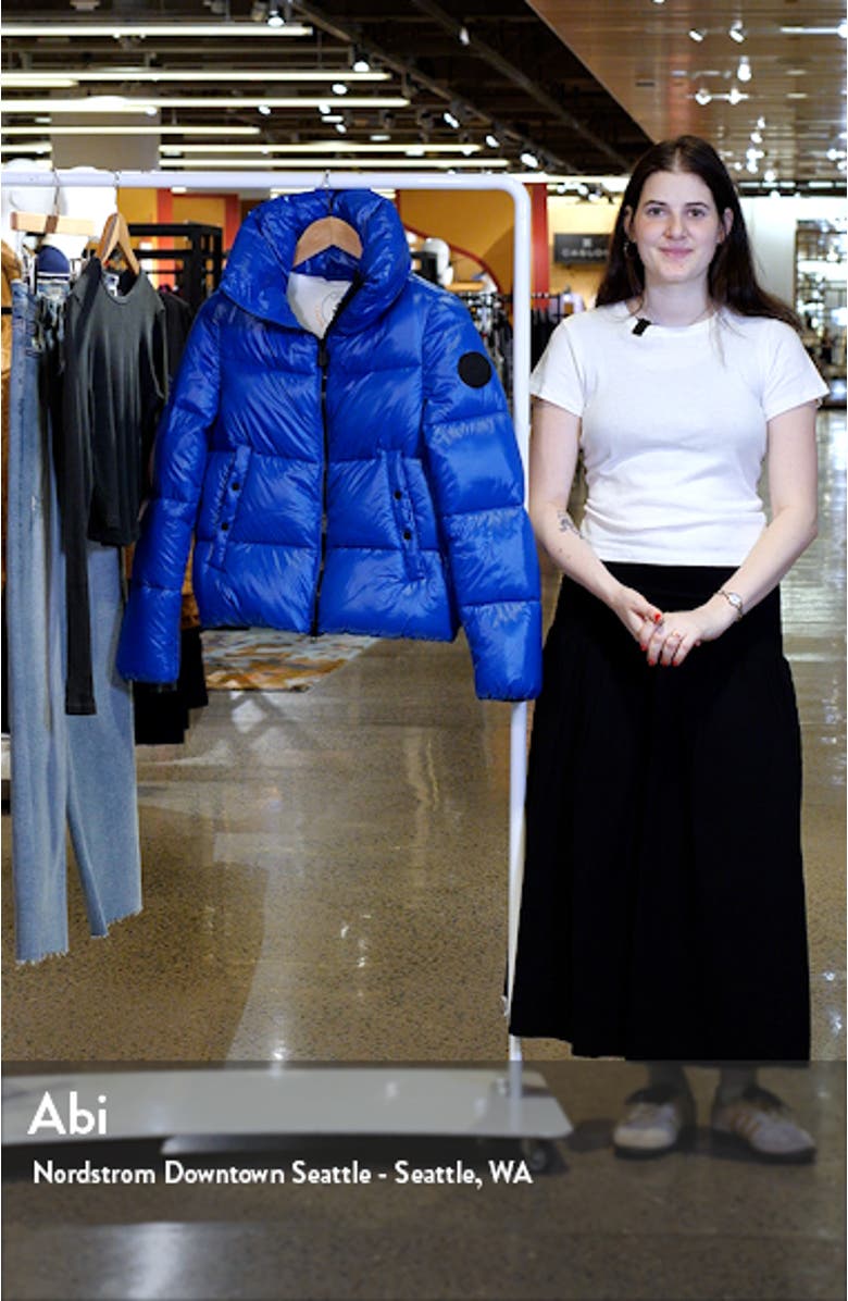 Isla Water Repellent Puffer Coat, sales video thumbnail