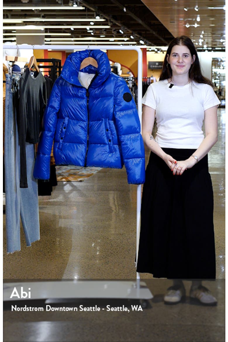 Isla Water Repellent Puffer Coat video