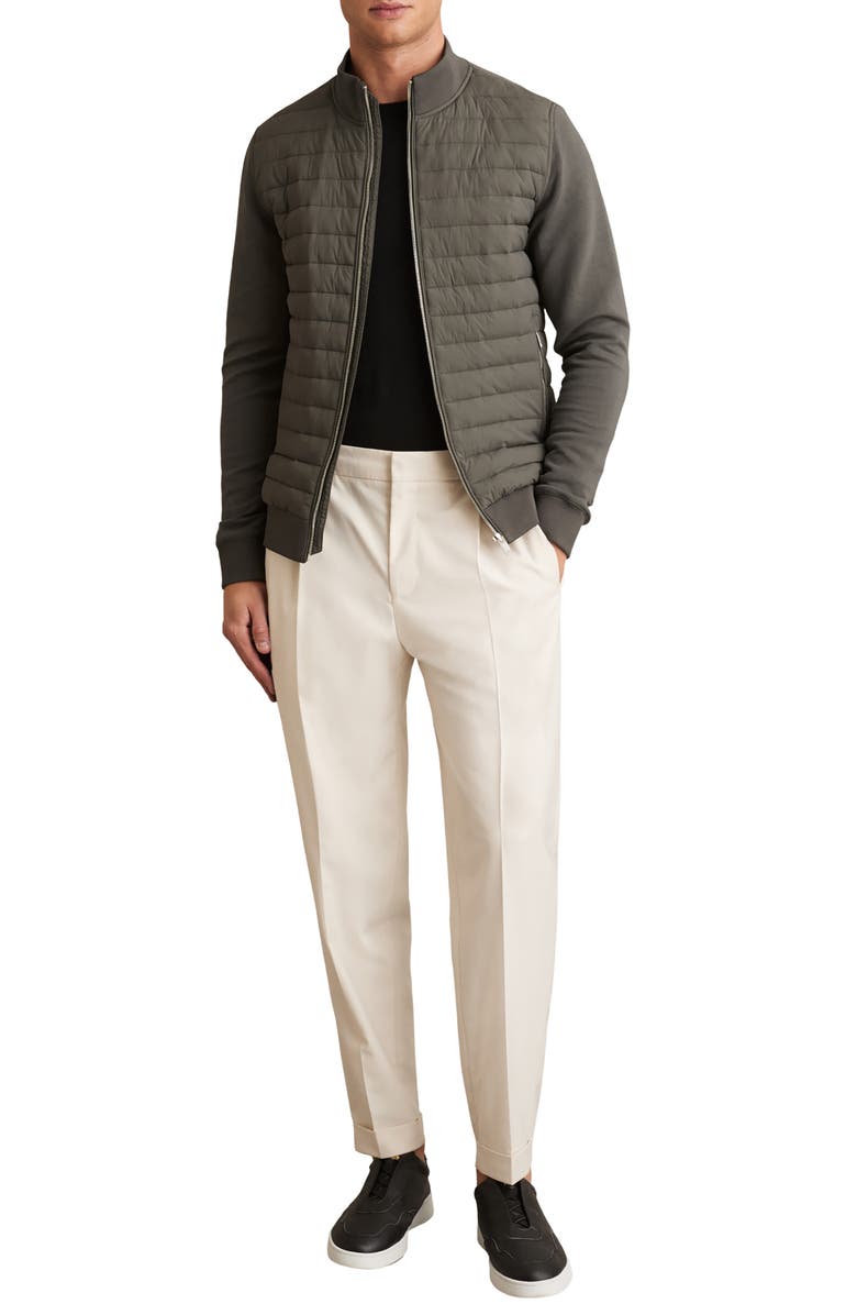 Reiss Freddie Mixed Media Jacket, Alternate, color,