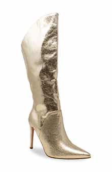CHASE AND CHLOE Adonis Asymmetric Stiletto Boot