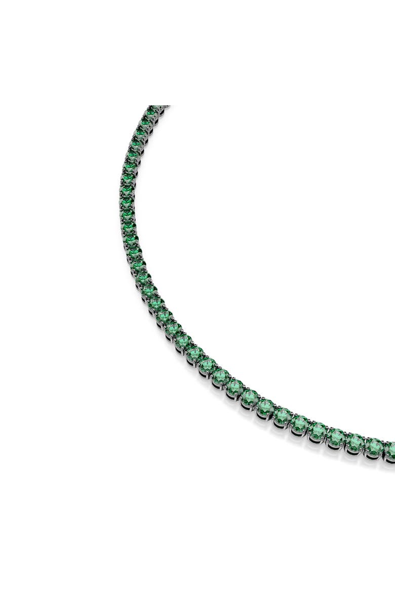 Swarovski Matrix Tennis Necklace, Alternate, color, 