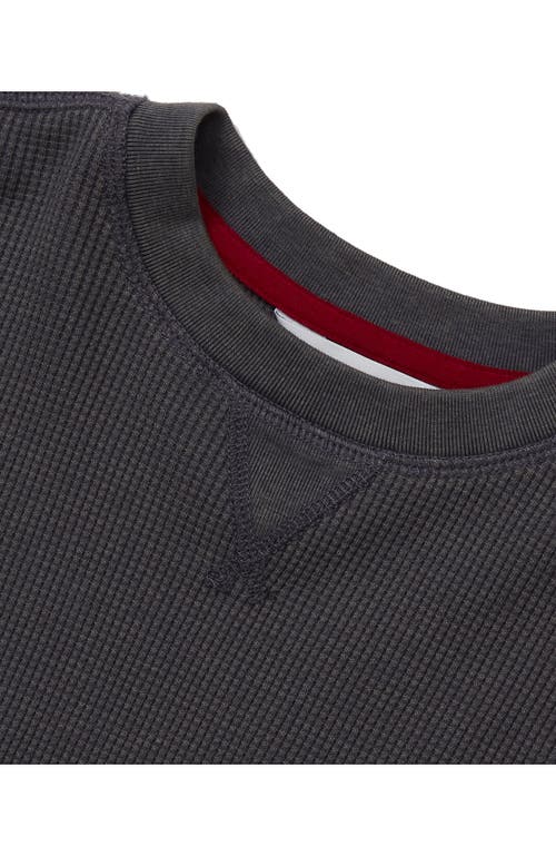 Lands' End Boys Long Sleeve Thermal Shirt In Gray