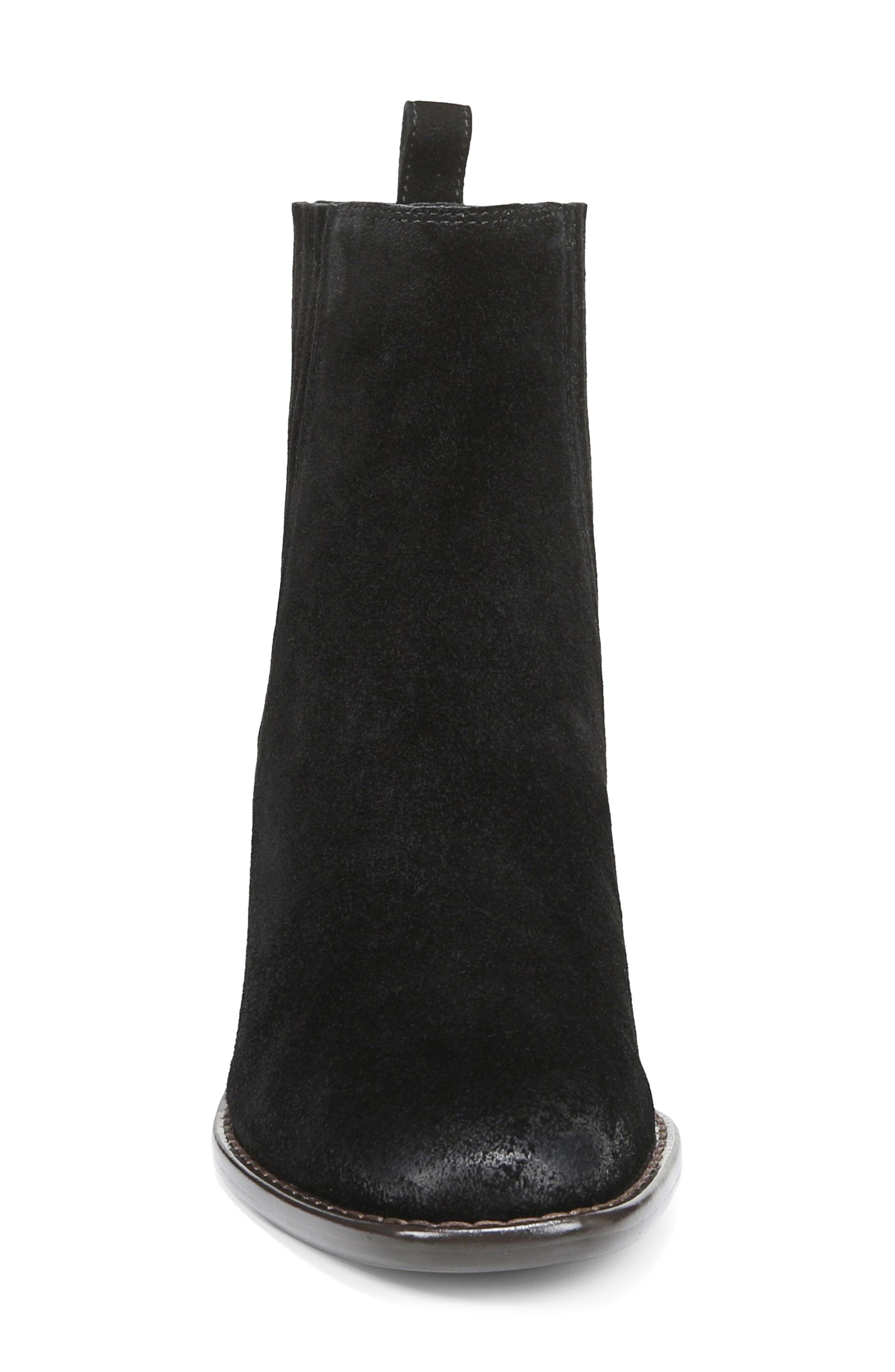 Bronson Chelsea Boot, Alternate, color, BLACK SUEDE