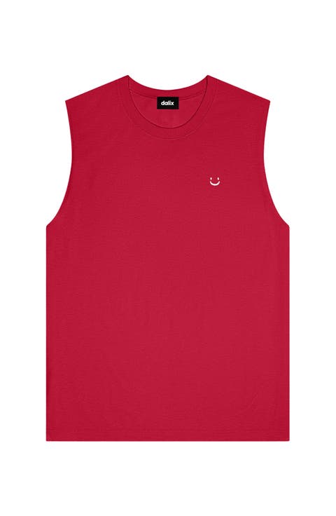 Mens Lil Smile Muscle Tank