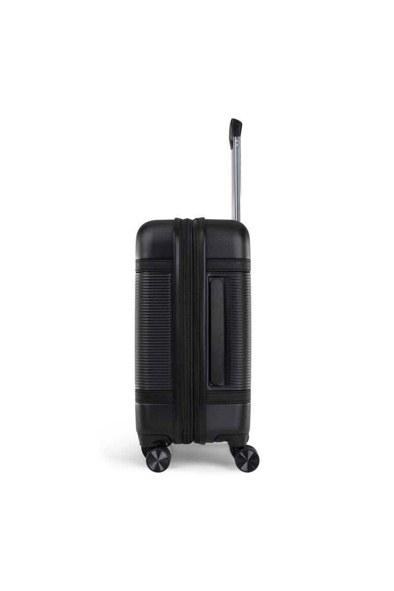 Wellington 3 Piece Hardside Luggage Set with TSA Lock, Alternate, color, Black