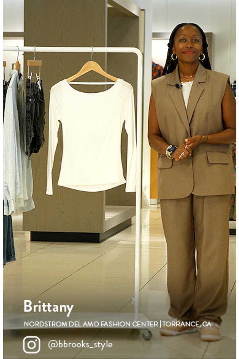 Cowl Back Top video