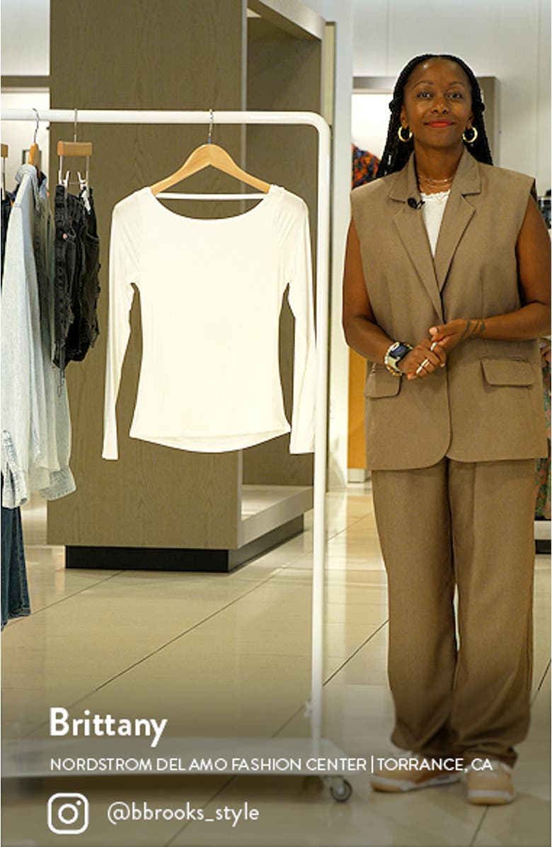 Cowl Back Top, sales video thumbnail