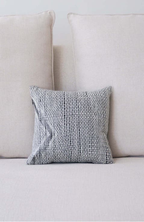Zig-Zag Wave Small Decorative Pillow