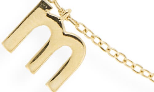 The Sis Kiss Lowercase Mama Necklace In Gold