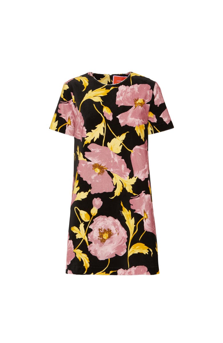 La DoubleJ Mini Swing Dress, Alternate, color, Sylph Black