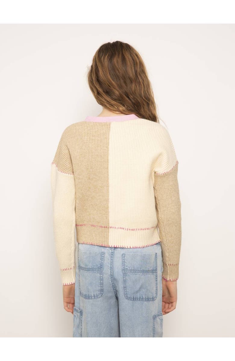 Central Park West Mallory Whipstitch Cardigan, Alternate, color, 