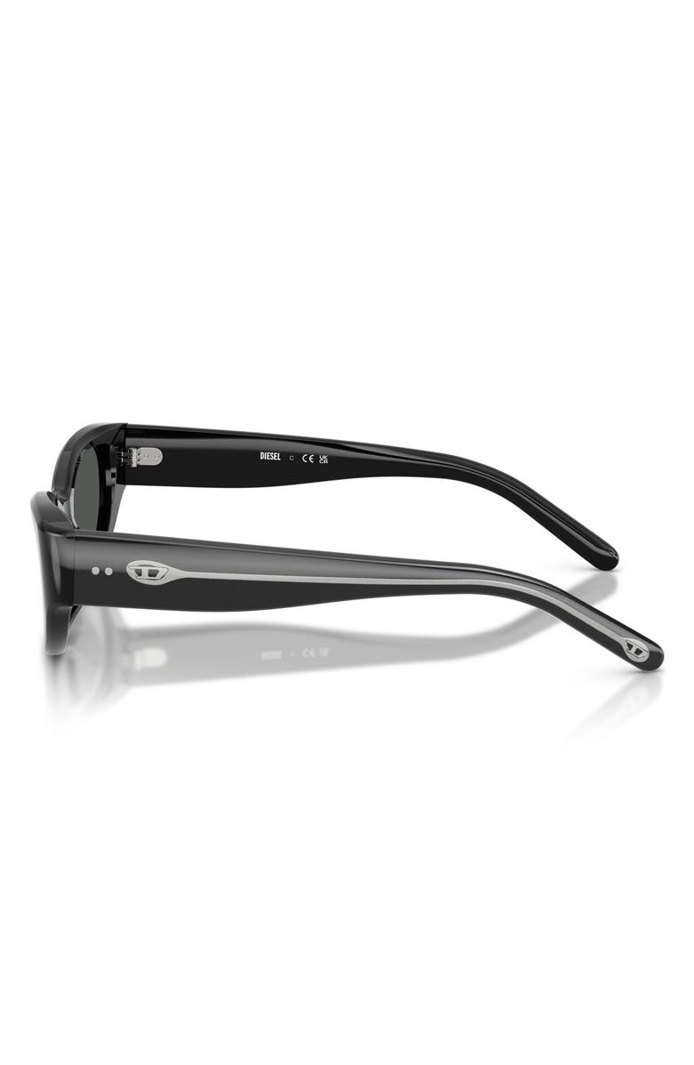 DIESEL<sup>®</sup> 52mm Cat Eye Sunglasses, Alternate, color, 