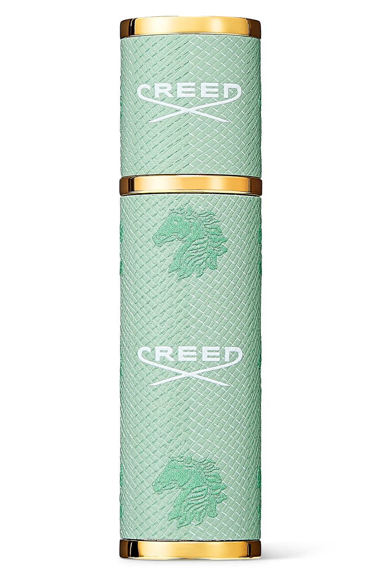 Refillable Travel Perfume Atomizer - 0.16 oz., Main, color, GREEN
