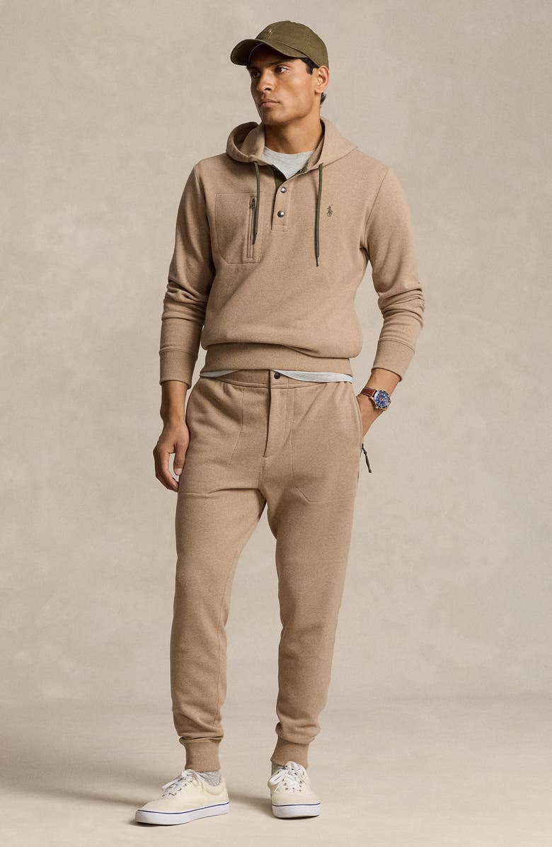 Polo Ralph Lauren Expedition Terry Henley Hoodie, Alternate, color, 